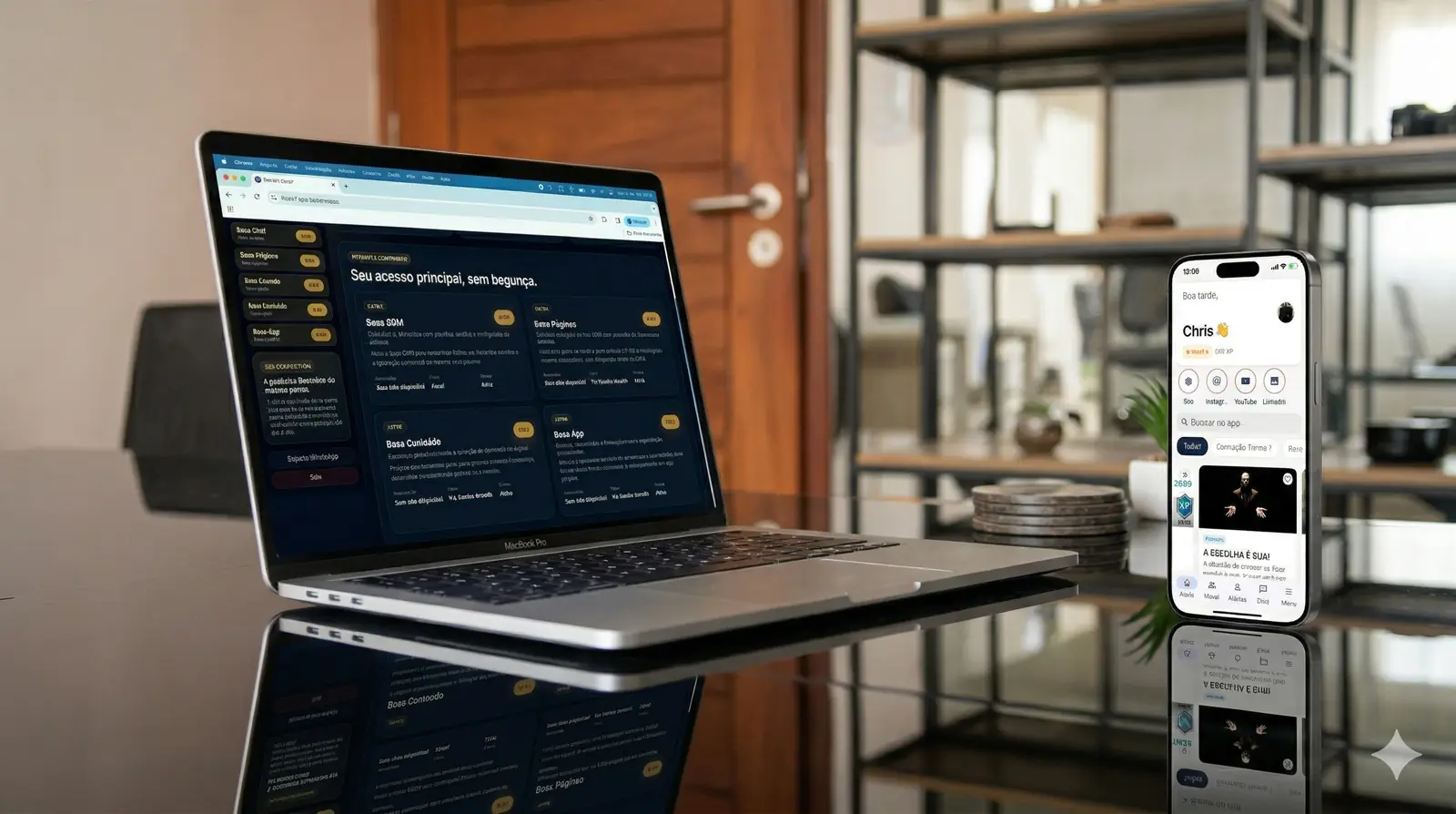 Notebook com plataforma 7Even